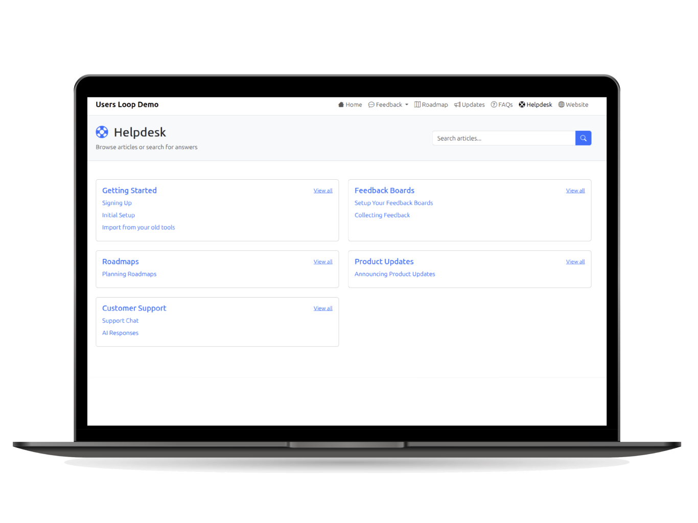 Helpdesk & Knowledge Base
